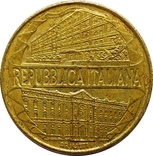 Италия 200 лир, 1996 100 лет Академии таможенной службы, фото №3