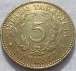 Финляндия 5 марок 1937 S, фото №3
