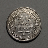 Германия - 25 Pfennig 1910 A, фото №2