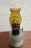 Мініатюрна гасова лампа з оніксу ., фото №2