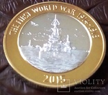 2 фунта 2015 року Велика Британія -корабель  І світова війна, фото №6