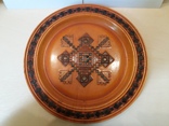 Декоративная тарелка СССР з біркою цінником г.Киверцы, фото №2
