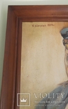 Портрет Юзефа Пилсудского. Польский неизвестный художник.Начало 90-х г.г ХХ в., фото №6