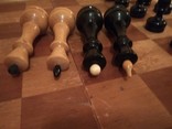 Шахматы деревянные советские с доской 45Х45см., фото №7