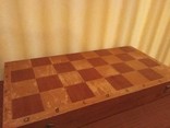 Шахматы деревянные советские с доской 45Х45см., фото №8