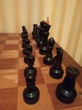 Шахматы деревянные советские с доской 45Х45см., фото №13