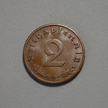 Германия - 2 Reichspfennig 1936 A, фото №2