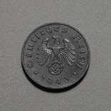 Германия - 1 Reichspfennig 1943 F - (XF), фото №3