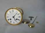 Каминные часы с баснописцем Лафонтеном XIX века, фото №10