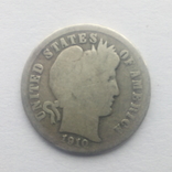 10 центов 1910 года, фото №3