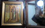 Старинная икона Преподобный Тихон Калужский, фото №3