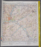 Карта Генштаб Курск М-37-I, фото №2