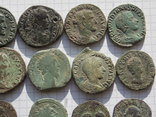 Бронза Рима. 35 монет, в том числе 10 сестерций., фото №4