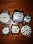 Часы наручные времён СССР.(12 штук)., фото №4