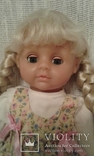 Кукла малышка с косами 33 см., фото №2