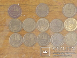 Лот монет 1 копейка СССР погодовка, фото №3