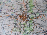Карта Генштаба. Днепропетровск. 1980 год., фото №5