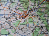 Карта Генштаба. Ужгород. 1987 год., фото №7