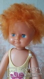 Кукла СССР 60см голубоглазая с клеймом, фото №2
