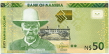 Намибия 50 долларов 2016 Pick-new UNC, фото №2