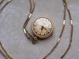 Часы кулон Lancel Paris (позолота), фото №2