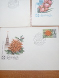 5 конвертов с марками. Цветы Москвы .Спец гашение., фото №5