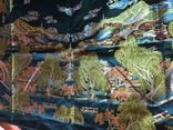 Скатерть вышитая шелк парча Китай, фото №11
