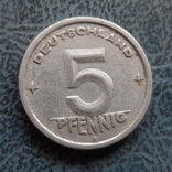 5 пфеннигов 1949  ГДР   (,9.3.6)~, фото №2