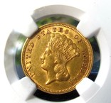 3 Долари 1856 р., фото №2