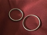 Обручальные кольца, серебро, фото №4