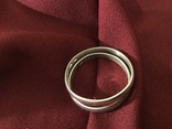 Обручальные кольца, серебро, фото №2