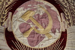 Знамя флаг бархат СССР вышитое, фото №10