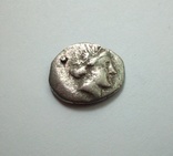 Тетробол (серебро), Эвбея, г.Гистиея, 3 - 2 вв.до н.э., фото №3