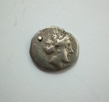 Тетробол (серебро), Эвбея, г.Гистиея, 3 - 2 вв.до н.э., фото №5