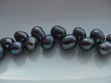 Ожерелье из черного жемчуга Таити, фото №3