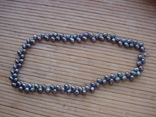 Ожерелье из черного жемчуга Таити, фото №7