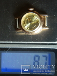 Часы женские Мактайм ( № 119446), золотые, проба 585°, фото №12