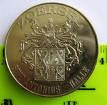 Бельгия,  Антверпен, Зоерсел 1 suersele	1981 "монета посвященная муниципалитету Zoersel", фото №4