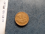 10  центов 1991  Южная Африка    (,9.6.7)~, фото №4