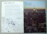 Сувенирная книга "New York City" с башнями-близнецами (1960-70 гг.), фото №3