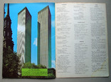 Сувенирная книга "New York City" с башнями-близнецами (1960-70 гг.), фото №12