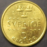5 крон Швеція 2016, фото №2