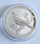2019, Австралия, 1 доллар "Райская птица" Серебро, 1 унция, фото №2