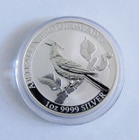 2019, Австралия, 1 доллар "Райская птица" Серебро, 1 унция, фото №3