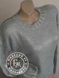 Сильвер металик свитер silver metallic sweater, фото №9