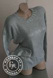 Сильвер металик свитер silver metallic sweater, фото №10