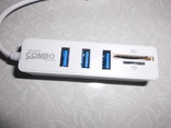 Usb 3.0 Hub Combo, фото №3