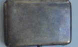 Серебряный портсигар с золотыми накладками (Наумовъ), фото №10