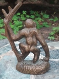 Обезьяна бронза коллекционная статуэтка, фото №4
