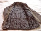 Утеплённая кожаная мужская куртка JC Collection. Лот 603, фото №4